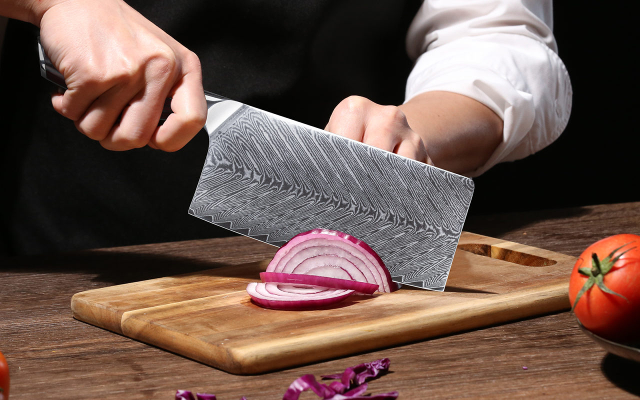 OEM Cleaver Knife Vegetable Meat Heavy Duty Cleaver Full Tang Handle