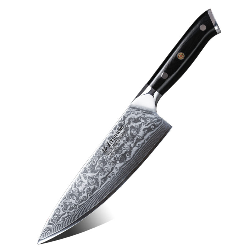 Private Label 8 inch Damascus Steel Japanese Chef Knife for Your Brand