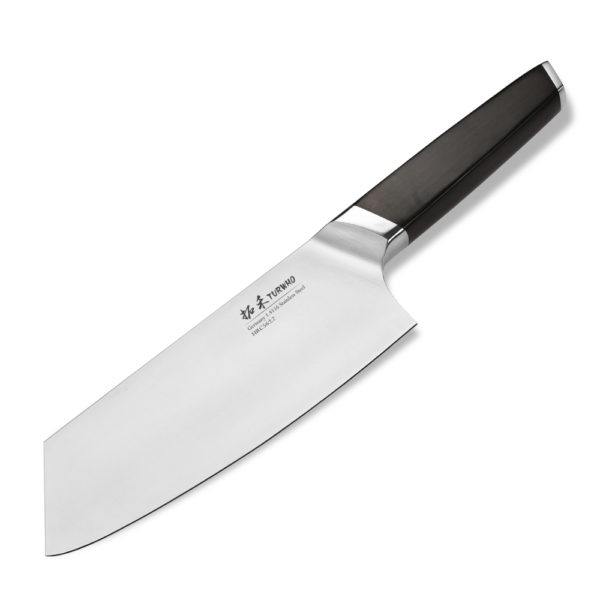 Cleaver Knife - Vegetable Meat Heavy Duty Cleaver Knife, 7 inch High Carbon Stainless Steel Kitchen Knife with G10 Full Tang Handle