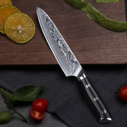 Damascus Steel Utility Knife