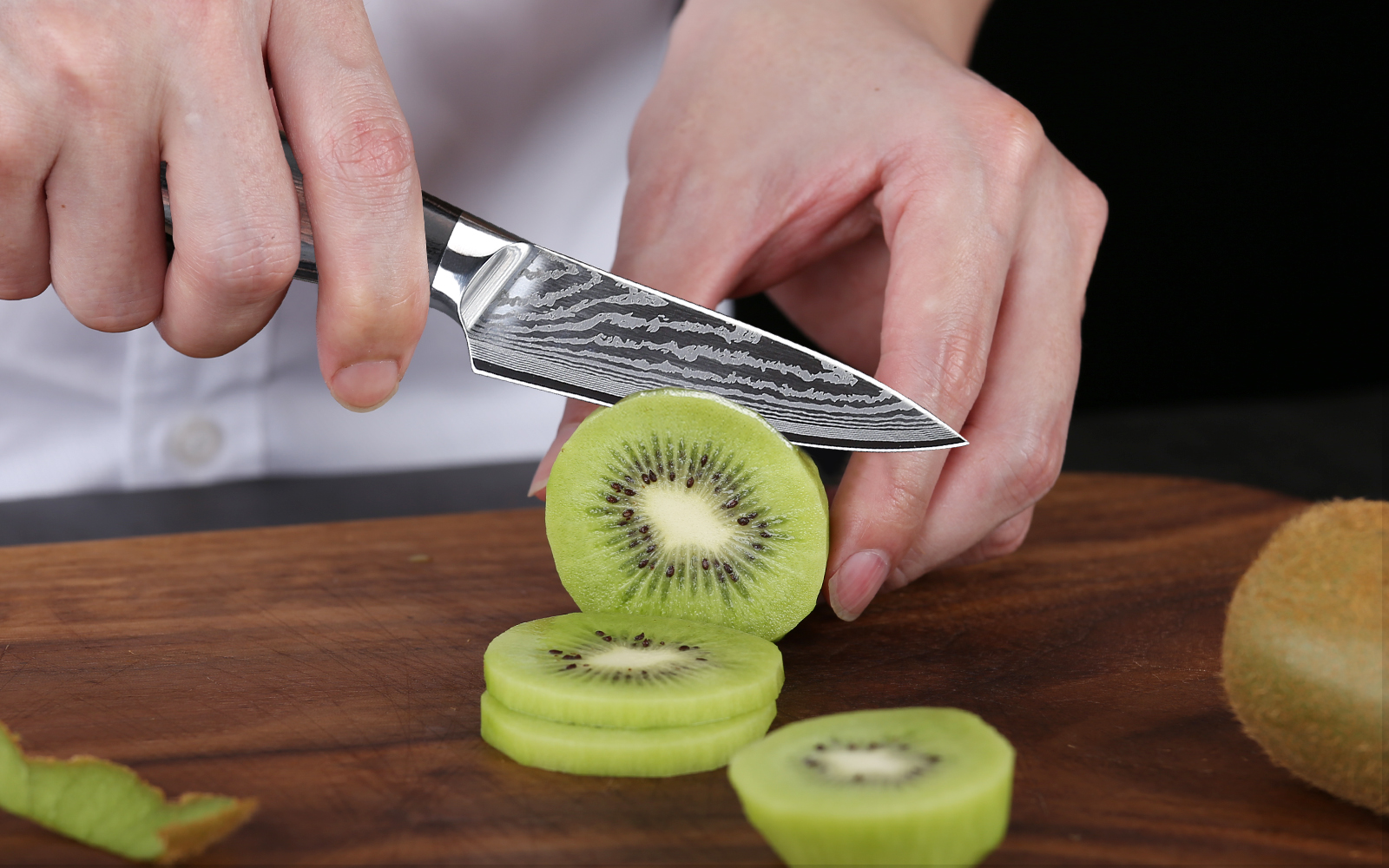 【Multi-purpose 6" Kitchen Knife】This petty small knife is a multipurpose kitchen knife. This utility knife is nimble enough for almost all kinds of slicing dicing and mincing, easily to re-sharpen, clean and maintain. It truly is an ideal Gift for any Home or Professional Cook.