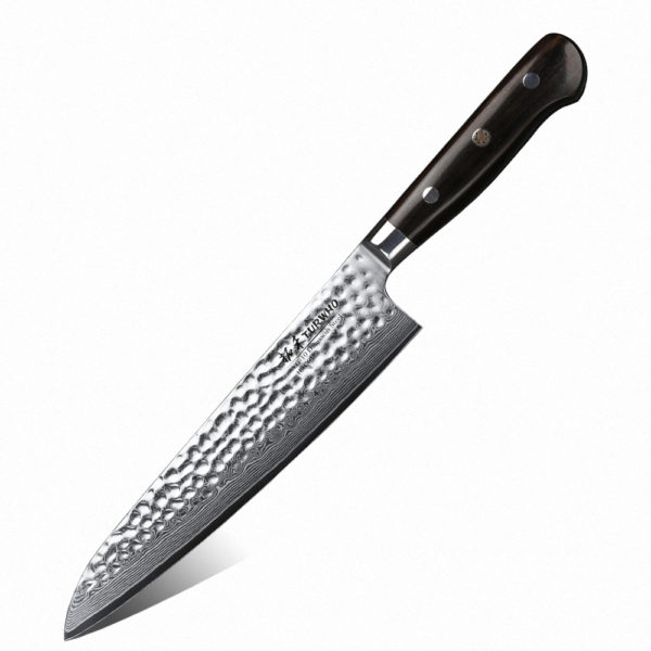 Gyuto Chef's Knife is the most versatile and essential of all chef knives perfect for dicing, slicing, and chopping fresh produce to carving a roast chicken straight from the oven.