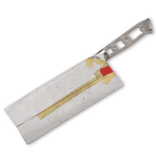 Damascus Kitchen Knife Kit 7.5inch Vegetable Cleaver Blade Blank