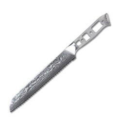 8-inch Damascus Bread Knife Blank