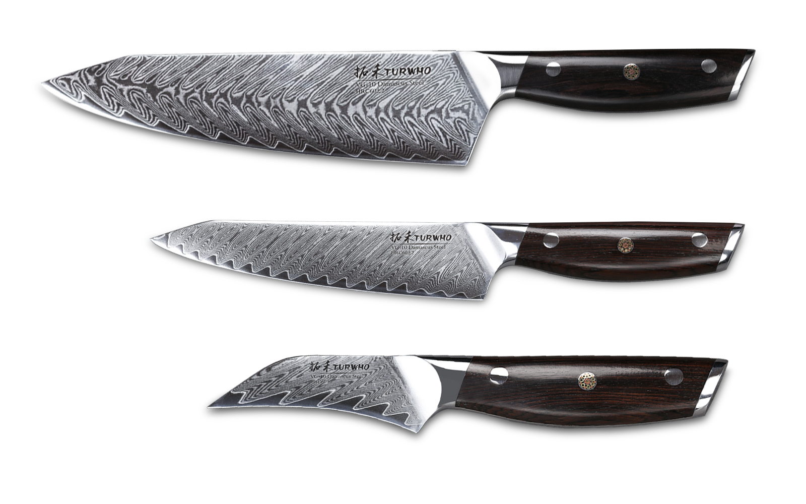 Best Damascus Knife Set Wholesale