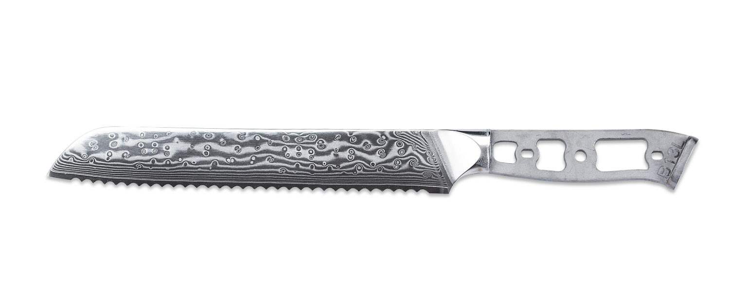 Custom High Quality Damascus Bread Knife Blank Knife Manufacturer