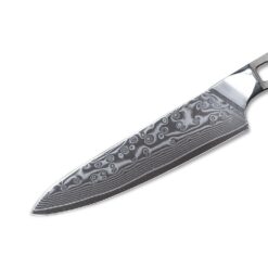 Zhen Damascus Utility Knife Blank