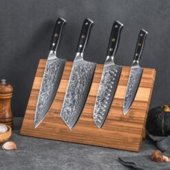 Magnetic Knife Holder And Knife Block