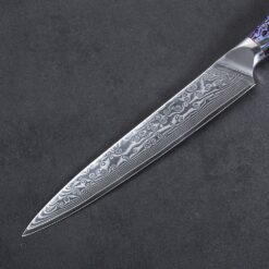 Best Damascus Steel Carving Knife The knife has excellent blade retention