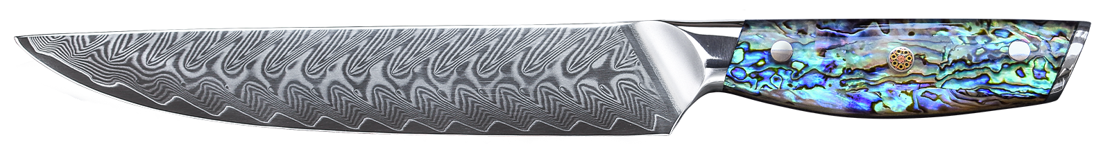 Best Slicing Knife The blade length and shallow height are designed to portion foods cleanly and evenly with a single horizontal stroke. The profile minimizes cutting resistance and friction, which helps to keep juices inside the meat, and prevents tearing or shredding of foods.