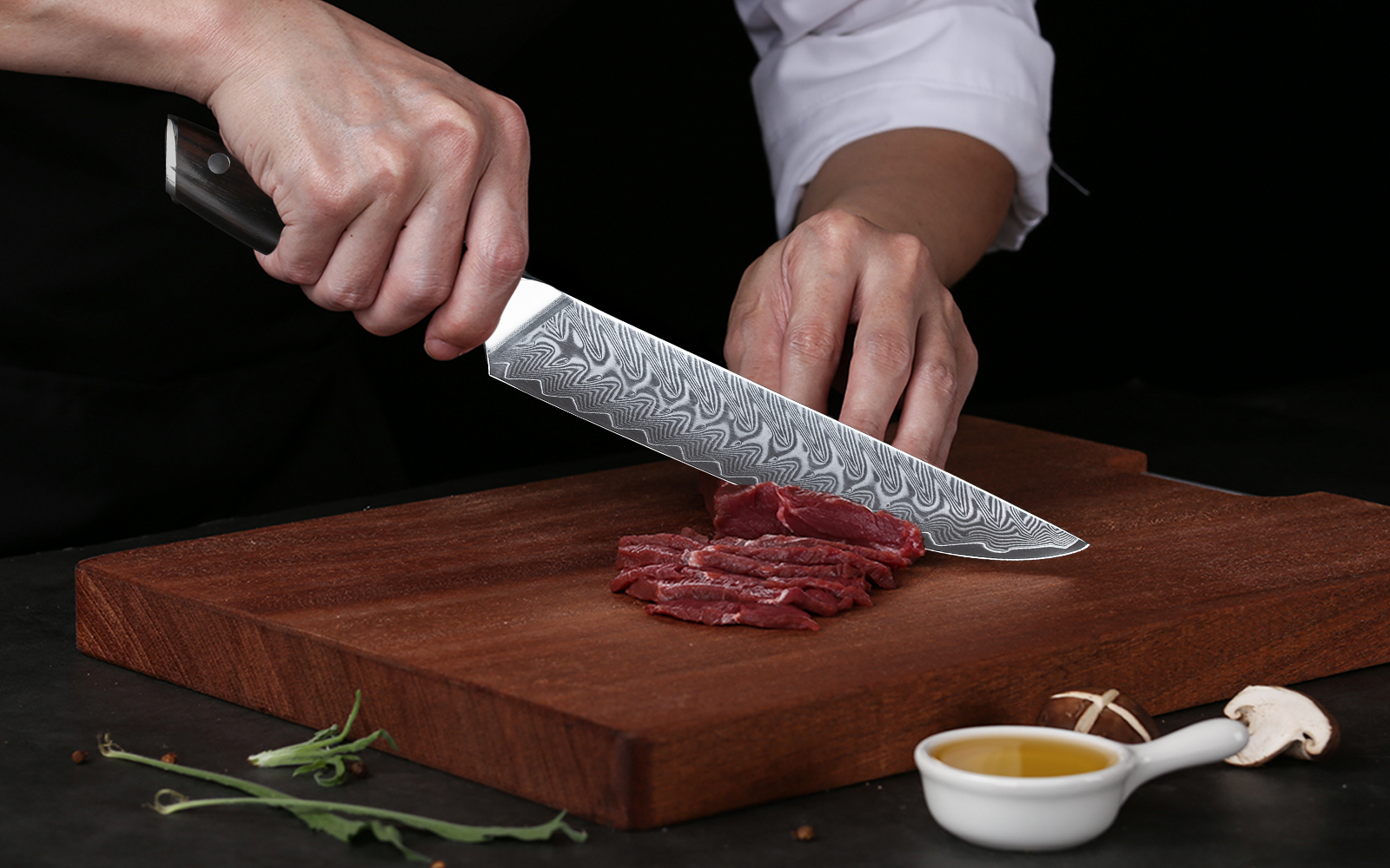 best-meat-slicing-knives-for-retail-damascus-carving-knife-manufacturer