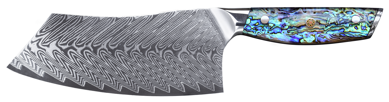 Professional cleavers are designed to help you chop up foods swiftly and with minimal effort. Our selection of professional cleavers features both meat cleavers and chinese cleavers which look similar but actually have different functions. The Chinese cleaver is generally used to slice boneless meats, chop, slice, dice, and mince vegetables, while the meat cleaver is used for cutting through bone and sinew. Cleavers feature a resilient edge that is made to hack directly into thick meat, dense cartilage and bone.