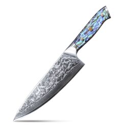 Best quality chef knife made with Damascus steel.