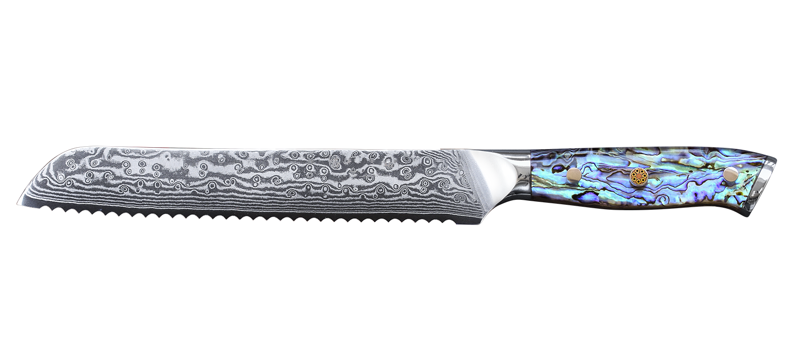8 Inch Damascus Steel Bread Knife