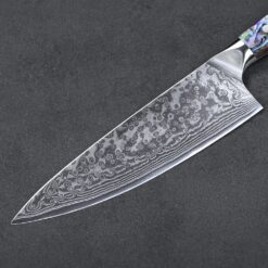 Damascus steel makes the knives highly useful for many purposes. Whether it will be outdoor camping, hunting and fishing or for a luxurious restaurant kitchen or an at-home kitchen, Damascus steel is capable of being used for all that and even more. This is not steel that you have to fear of damaging or breaking.