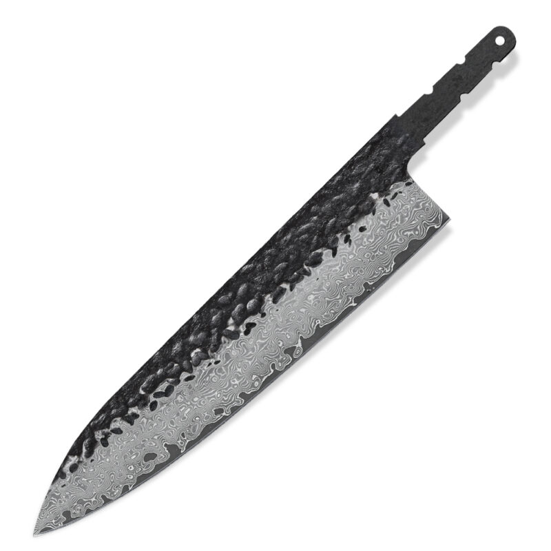 Knife Making Kit Handmade Damascus Chef's Knife Blade Blanks for Sale!