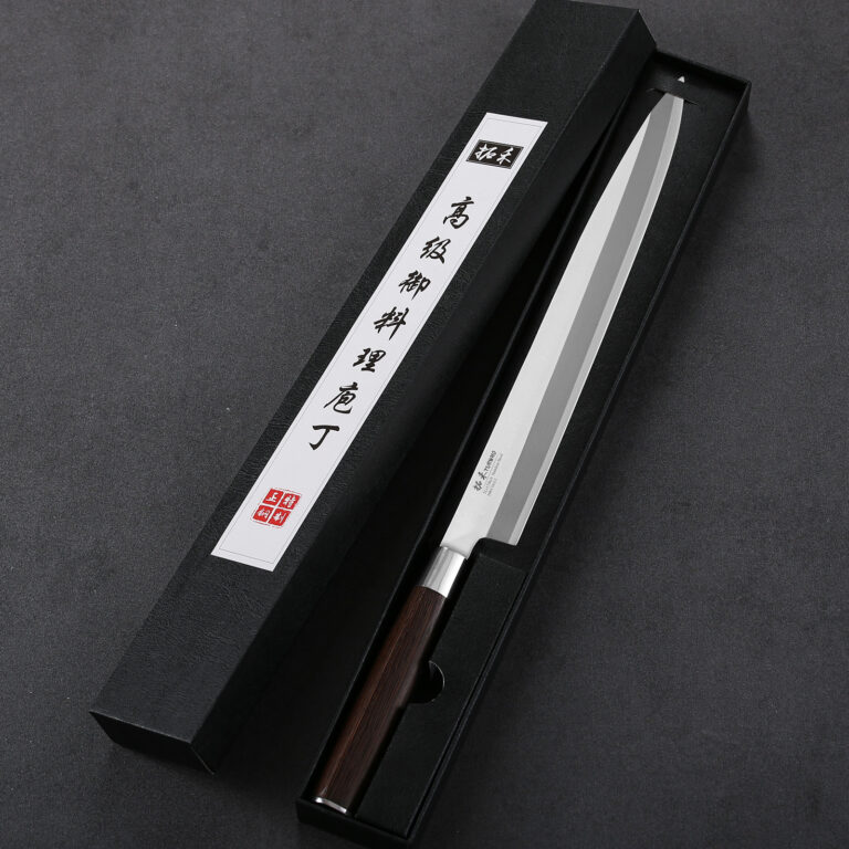 Best Japanese Sushi Knife Single Bevel Kitchen Knives + Custom LOGO