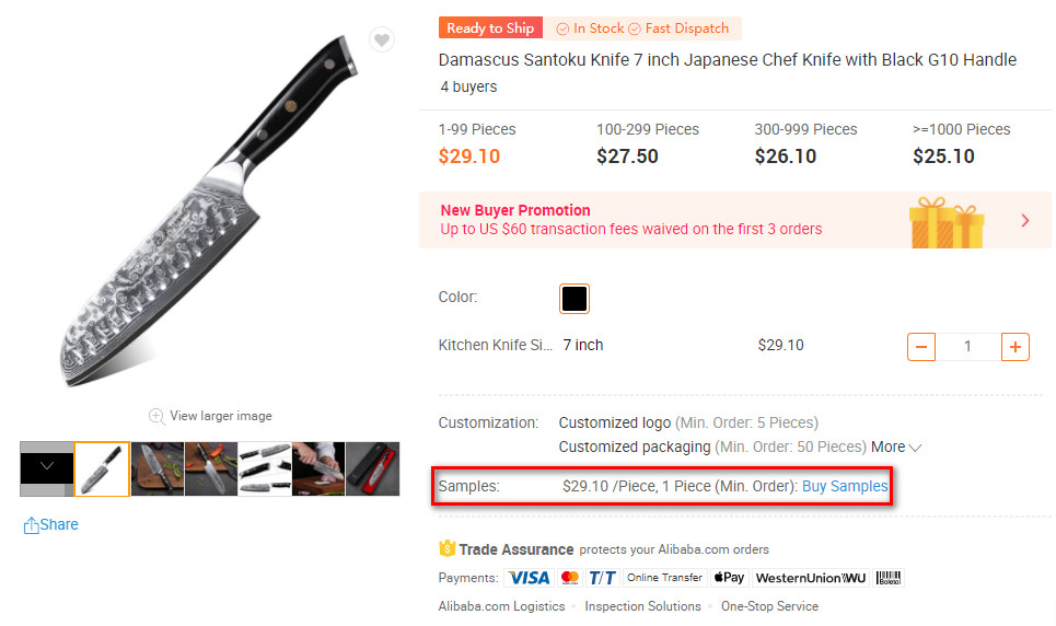 Santoku Kitchen Knife Factory