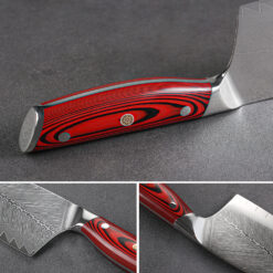High Carbon Steel Cleaver Knife