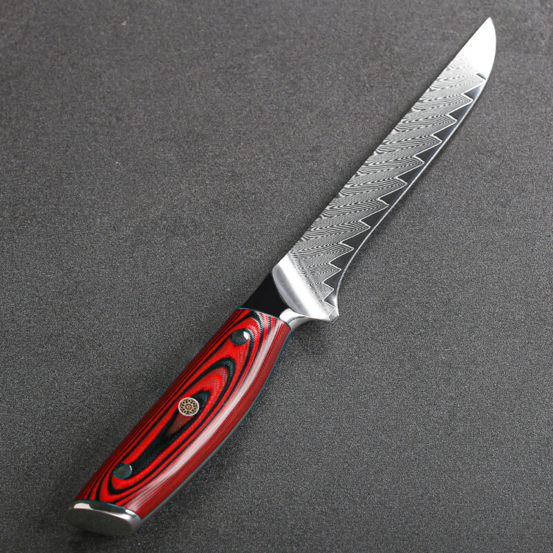 Best 6.5inch Commercial VG10 Damascus Steel Boning Knife for Sale