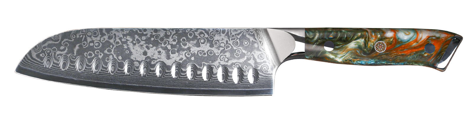 Best VG-10 Damascus Steel Japanese Santoku Knives