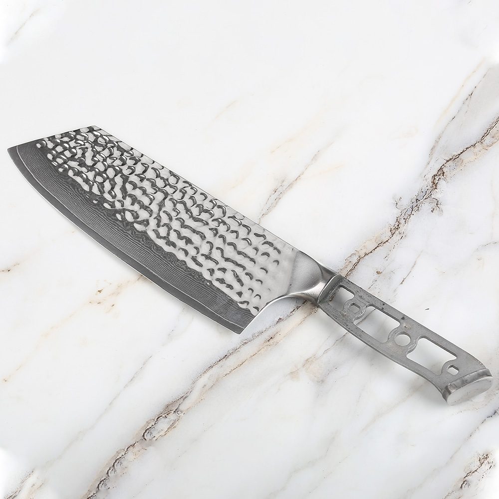 Handmade Forged Chef Knife Clad Steel Forged Chinese Cleaver DIY Blank  Blade Kitchen Knives Meat Vegetables Slicing Cooking Tool