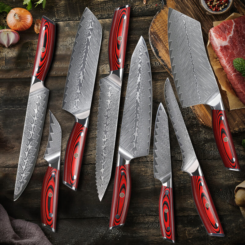 Custom Logo Knife Set