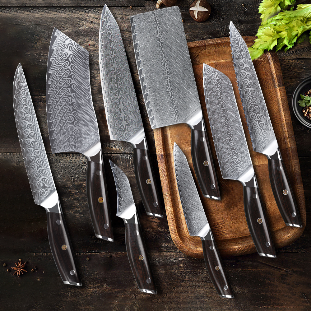 Best Damascus Chef Knife Set - Top Wholesale Kitchen Knives Distributor