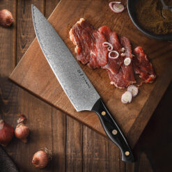 Custom Damascus Chef Knife