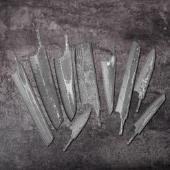 Japanese Damascus Knife Blade Blanks