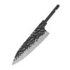 100mm paring knife blank lightweight 41g Damascus steel