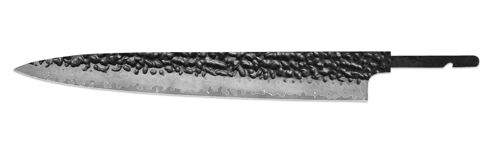 Damascus Yanagiba Knife Blade Blank