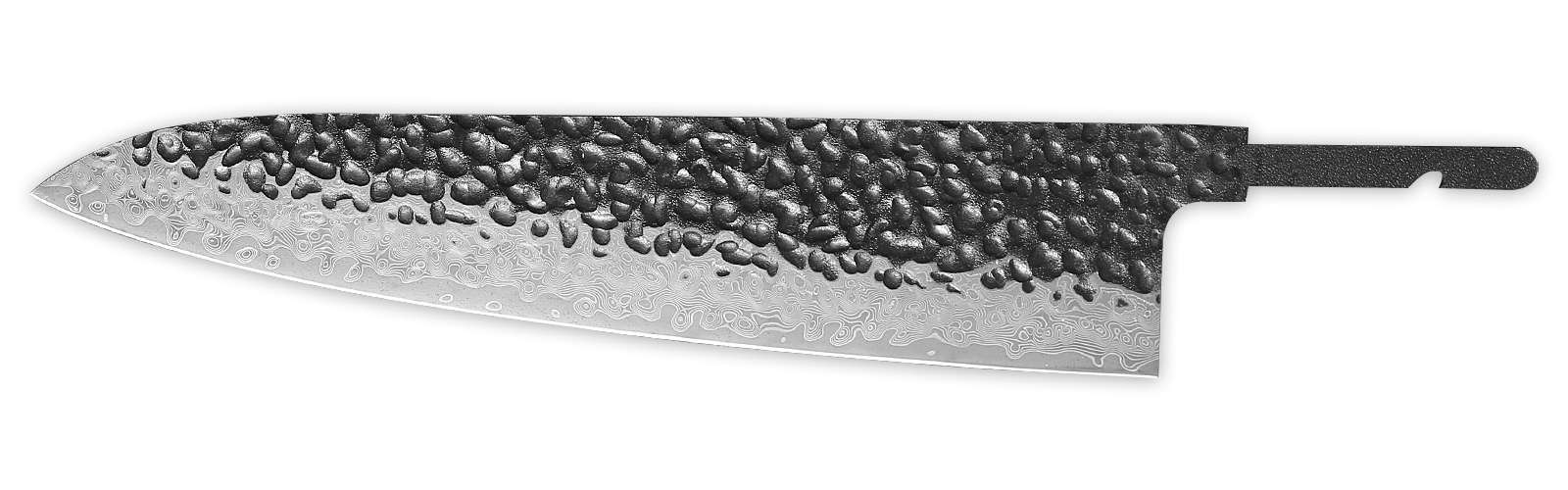 Gyuto chef knife blade blank