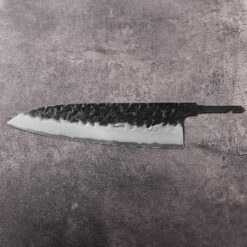 210mm chef knife blank Tsuchime Kurouchi style