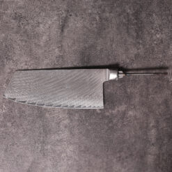 7 Inches Damascus Chinese Cleaver Knife Blade Blank