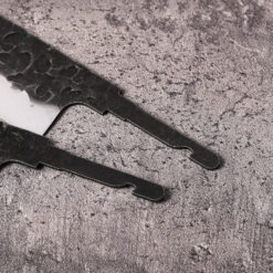 Custom knife blank Tsuchime Kurouchi 210mm steel