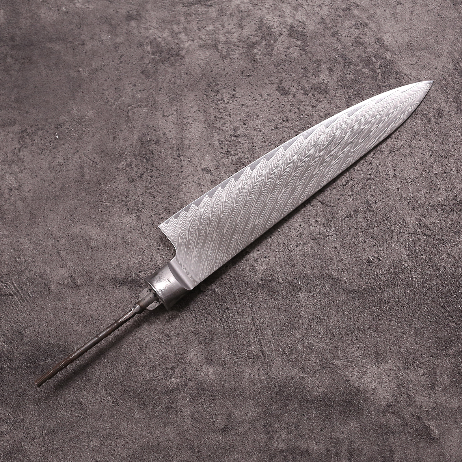 Damascus Chef Knife Blade Blank