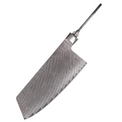 Damascus Chinese Cleaver Knife Blade Blank