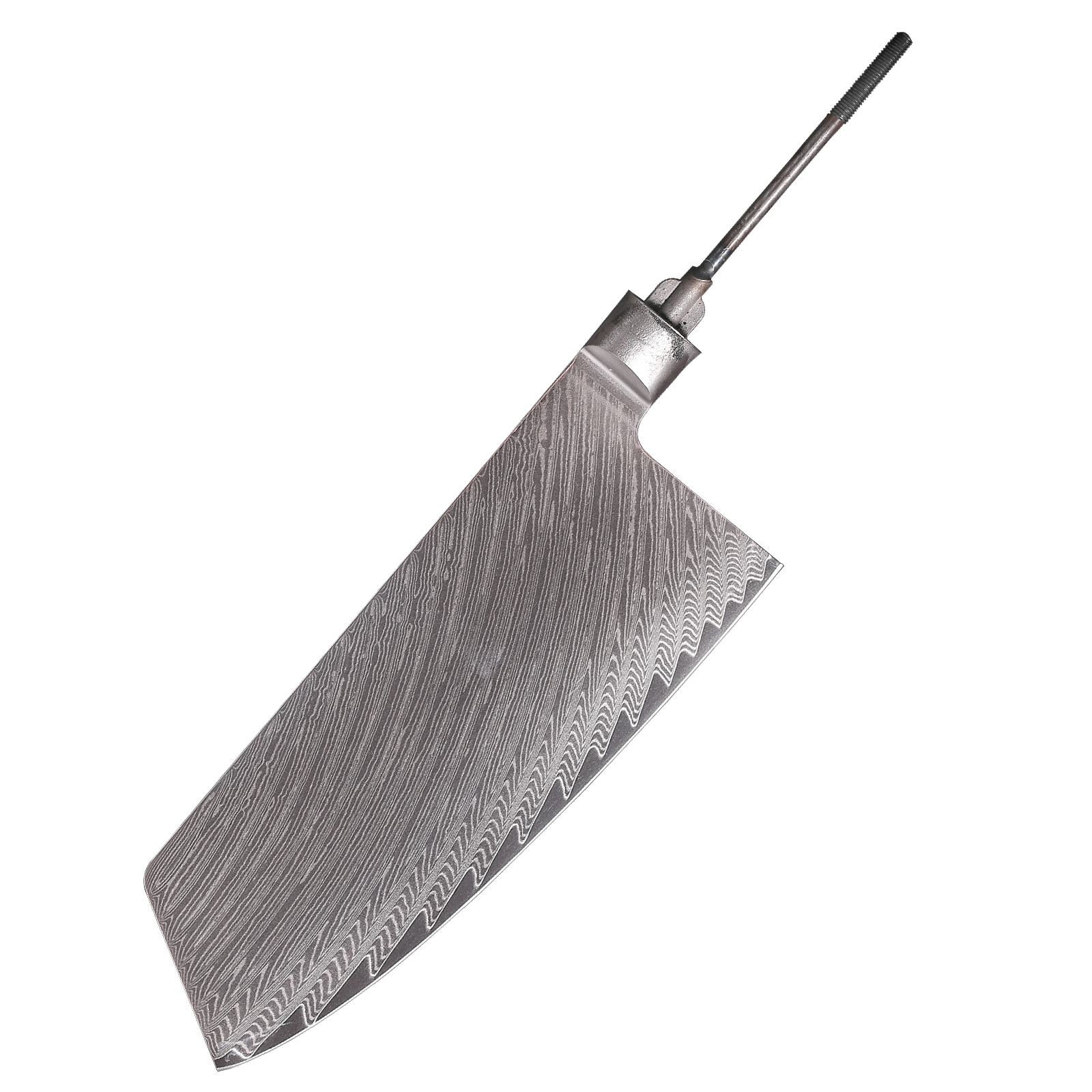 Damascus Chinese Cleaver Knife Blade Blank