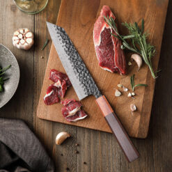 Damascus petty knife