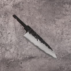 Japanese paring knife blank Kurouchi hammered finish