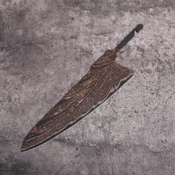 Premium Damascus steel knife blank for custom handle making