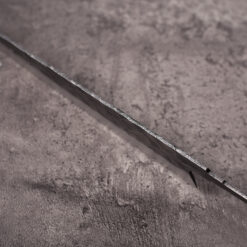 Professional chef knife blank 210mm Kurouchi finish