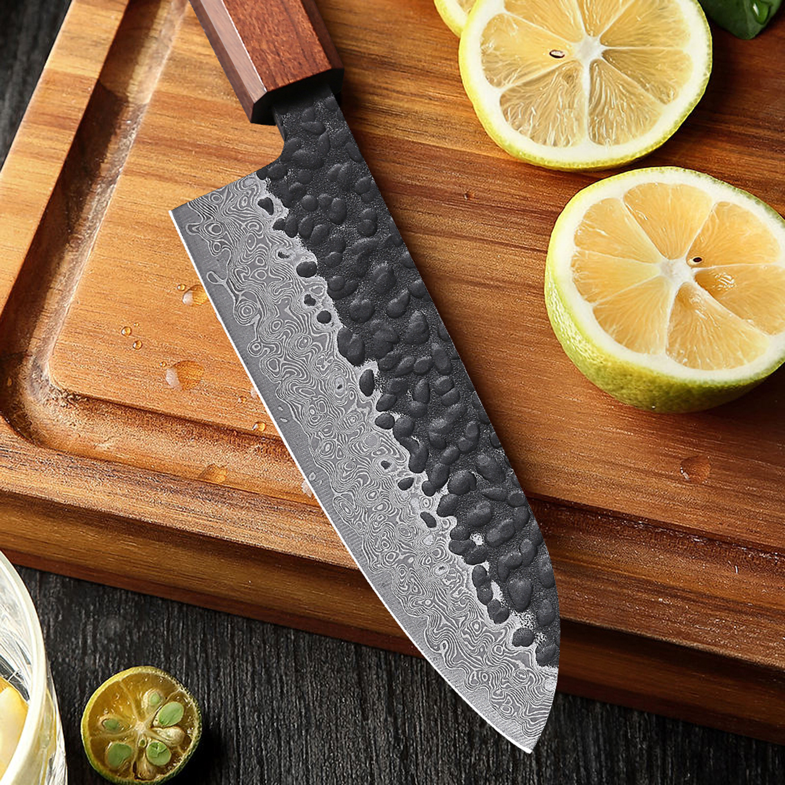 Santoku Knife with Handle