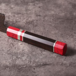 Turquoise and ebony wood handle