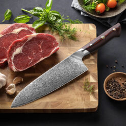 Damascus Western Kitchen Knives