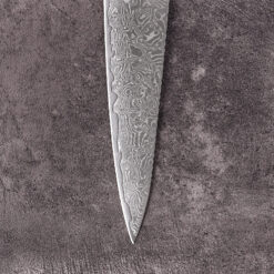 DIY utility knife blank Damascus blade