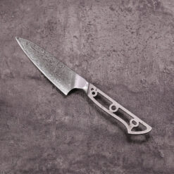 Damascus paring knife blank DIY ready