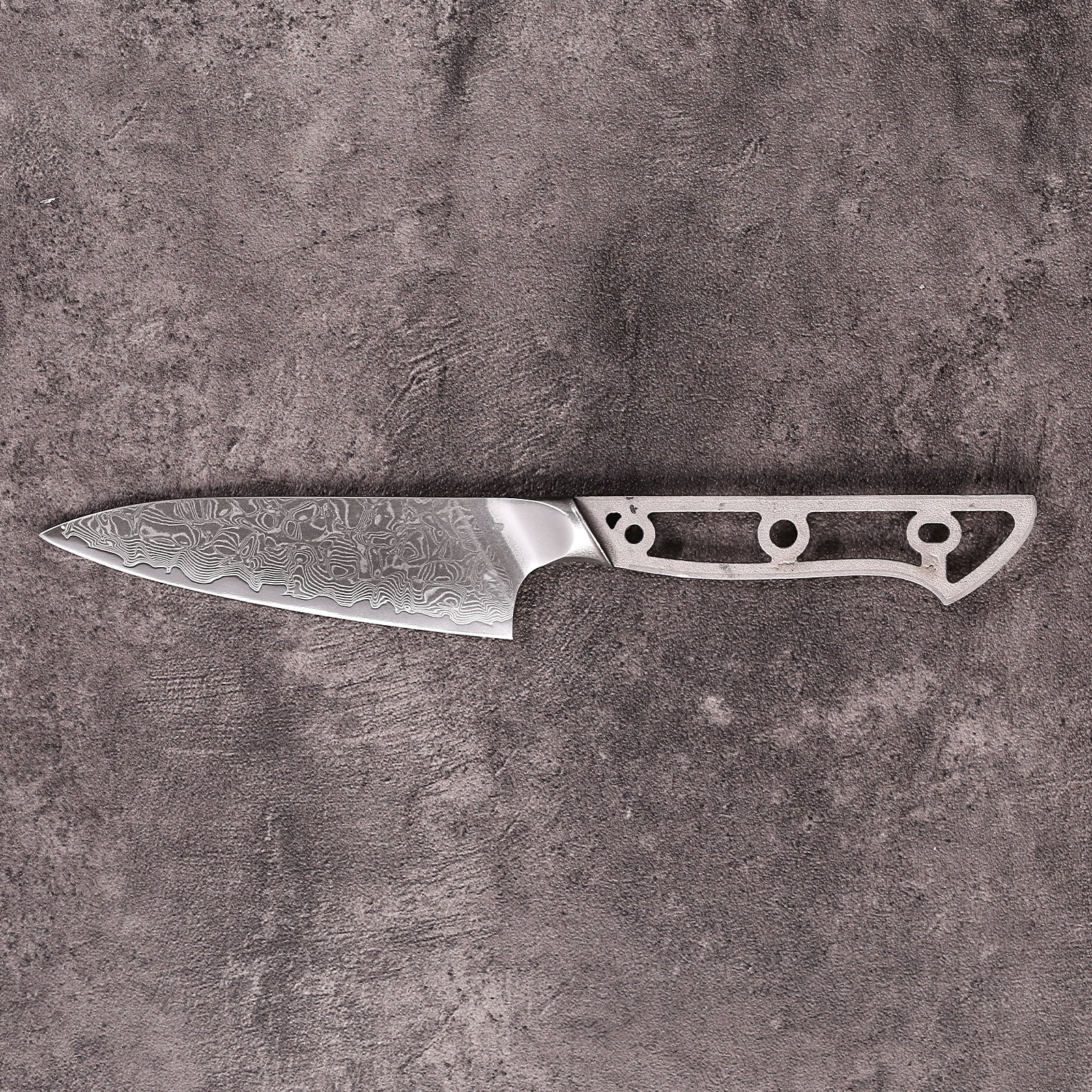 Pre-made paring knife blank for custom handle