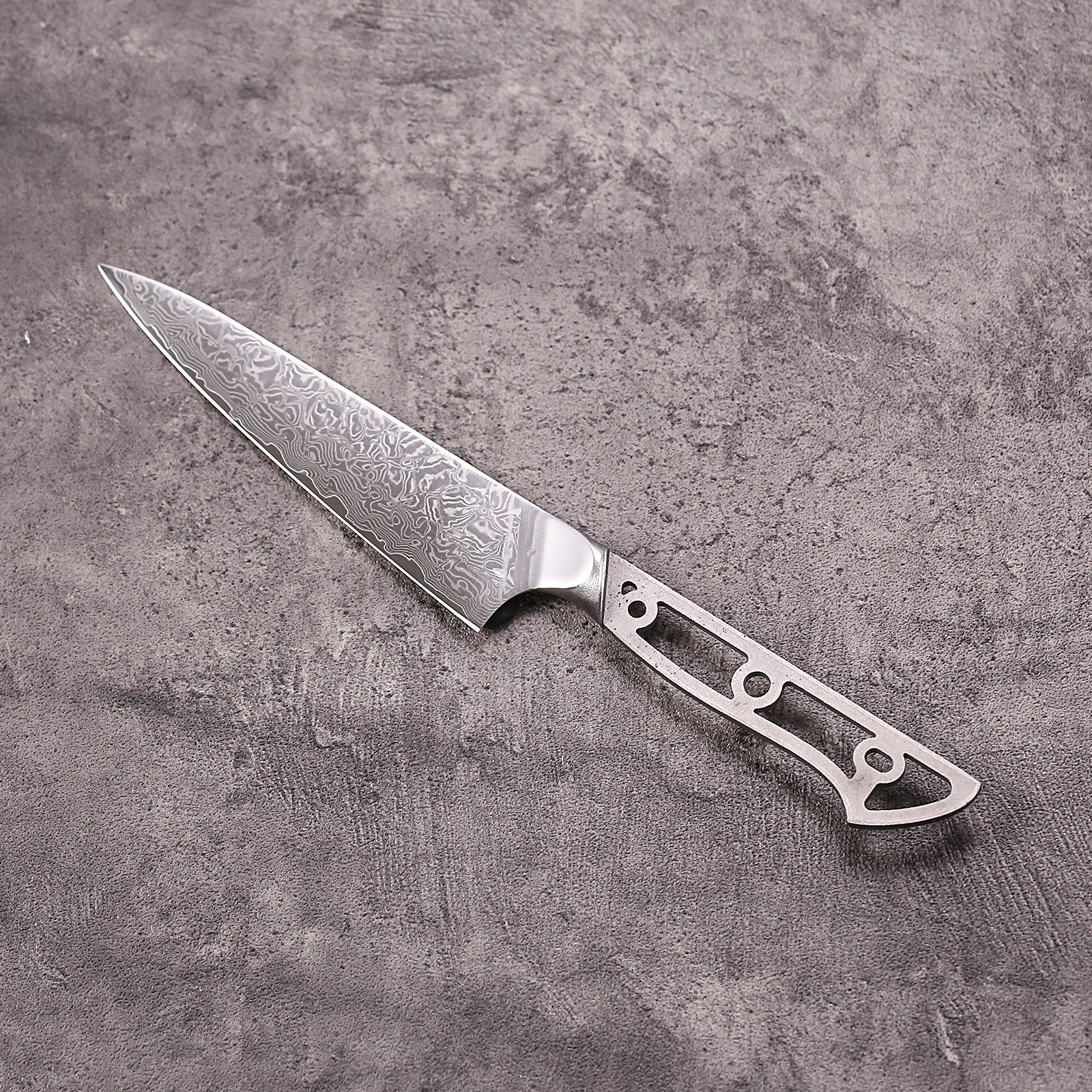 Pre-made utility knife blank for custom handle